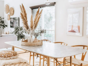 come realizzare un centrotavola in stile scandinavo