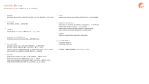 arredare casa shopping list