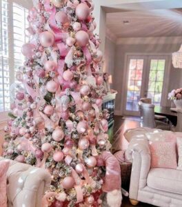 albero-natale-rosa