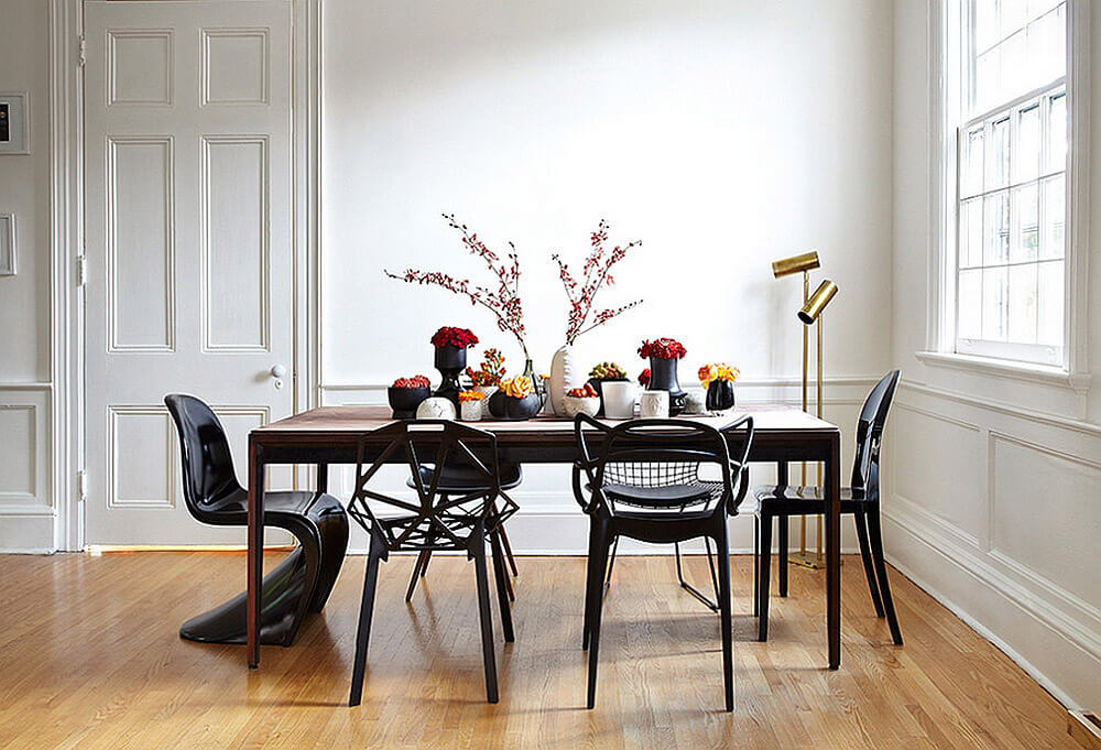 Sala da pranzo: come scegliere e abbinare le sedie al tavolo